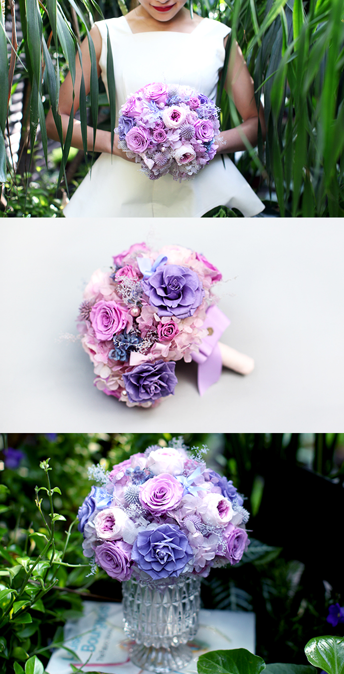 野兽派--新娘捧花永生花-迷魂记